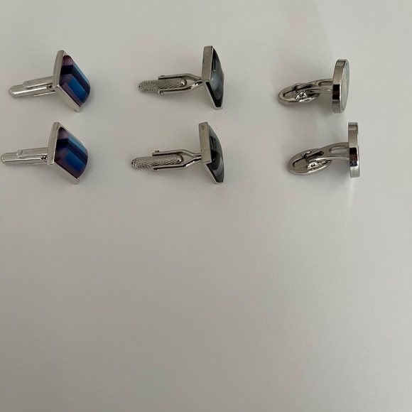 3 sets Cufflinks - Picture 3 of 3